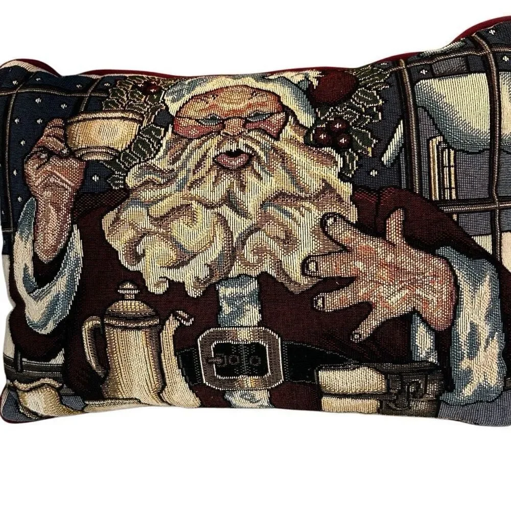 Handcrafted vintage santa